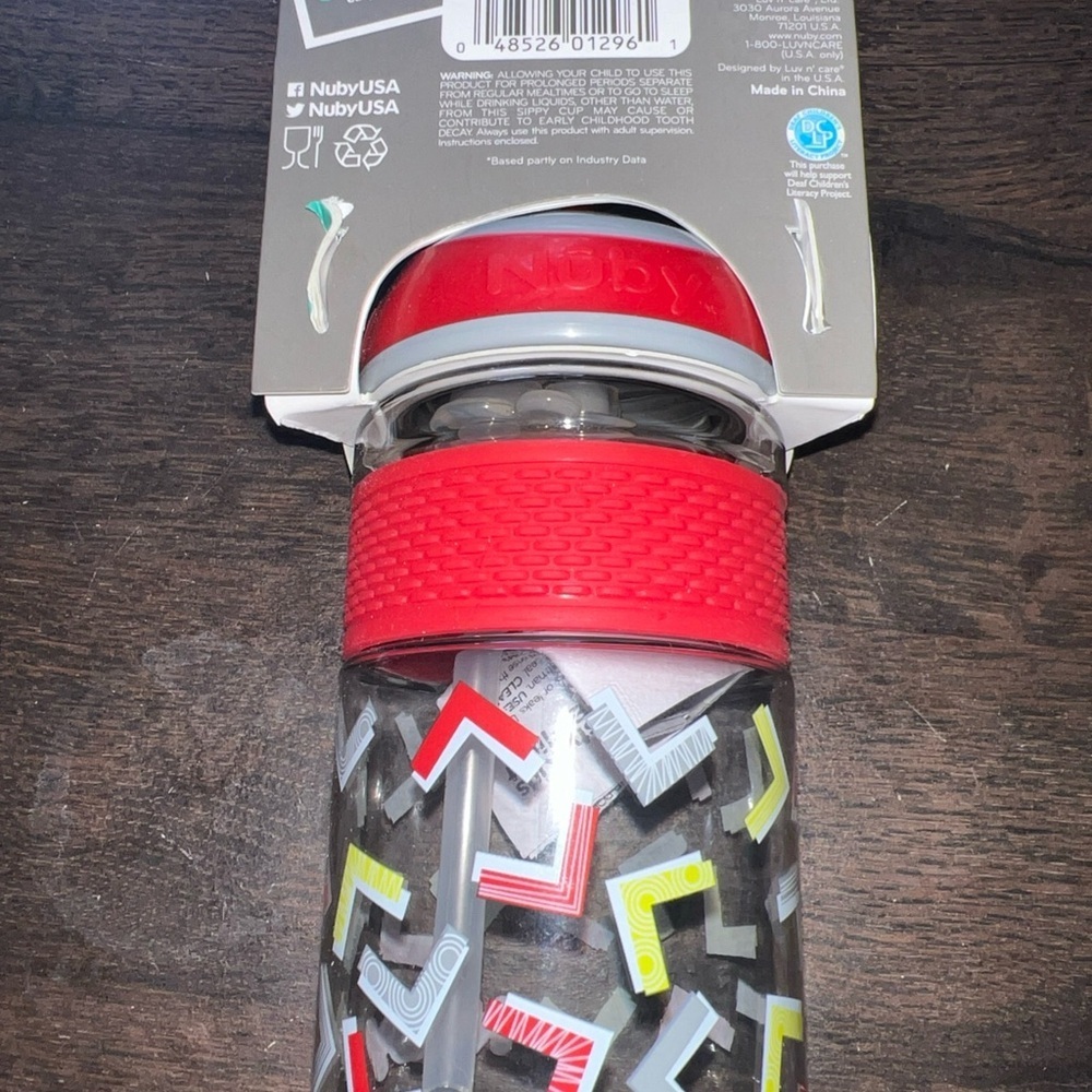 Flip-It FreeStyle Water Canteen - Red and Gray - Picture 2 of 4